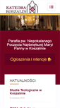 Mobile Screenshot of katedrakoszalin.pl